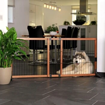 Lionto Absperrgitter, Hundeschutzgitter 4 Lionto Absperrgitter, Hundeschutzgitter – Bild 2