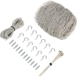 AniOne Katzenschutznetz Mit Drahtverstärkung 2 M, 6 M