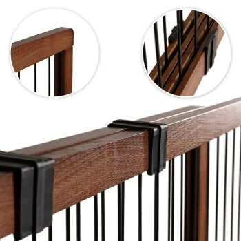 Lionto Absperrgitter, Hundeschutzgitter 7 Lionto Absperrgitter, Hundeschutzgitter – Bild 5