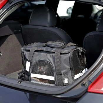 Lionto Transporttasche Für Hunde & Katzen Schwarz 4 Lionto Transporttasche Für Hunde & Katzen Schwarz – Bild 2