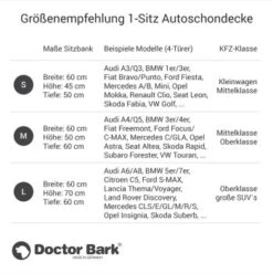 Doctor Bark Autoschondecke Rückbank 1-Sitz Schwarz S -Ruffwear Magasin 999a36eea9f82f0bc6a0e292fe79676b30bf59b2 ded71c1c310ac5ec9749e6b98abcc31192544aa7