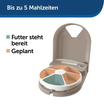 PetSafe Futterautomat Für 5 Mahlzeiten 3 PetSafe Futterautomat Für 5 Mahlzeiten – Bild 2